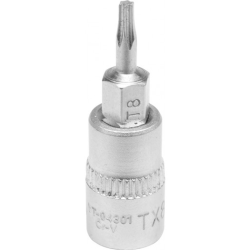 KLUCZ TRZPIENIOWY TORX 1/4" T8 L37MM YATO