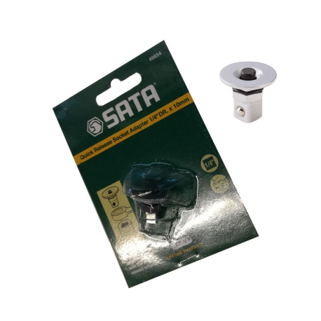 ADAPTER SZYBKOMOCUJĄCY DO KLUCZA Z GRZECHOTKĄ 1/4"-10MM SATA