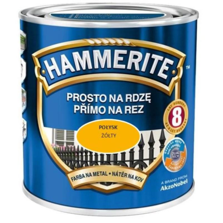 HAMMERITE POŁYSK 0,25L ZŁOTY