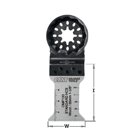 CMT BRZESZCZOT OSCYLACYJNY 35x50MM 18TPI OMF133-X1