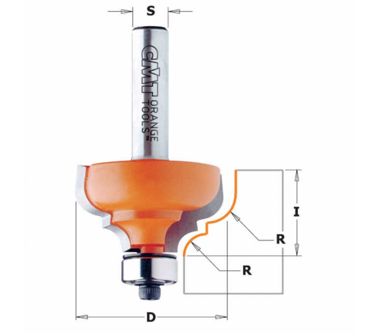 CMT FREZ HM R=4 D=28,7 I=13 S=8 944.287.11