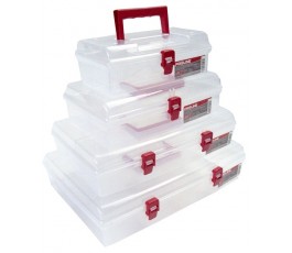 PROLINE ORGANIZER 245x150x85MM Z RĄCZKĄ 5 PRZEGRÓDEK 35726