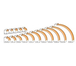 CMT FREZ HM R=9,5 D=31,7 I=14 S=12 938.817.11