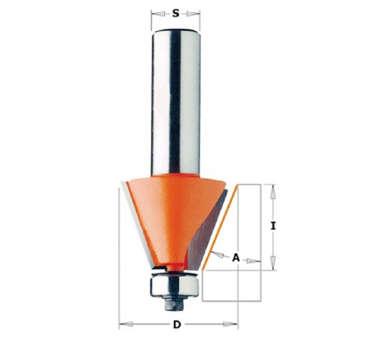 CMT FREZ HM A=45 D=45 I=18 S=12 936.920.11