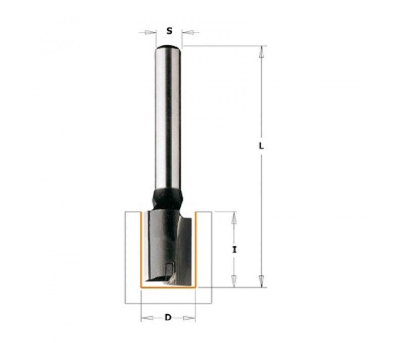 CMT FREZ PROSTY HM D=8 I=40 L=90 S=8 174.082.11