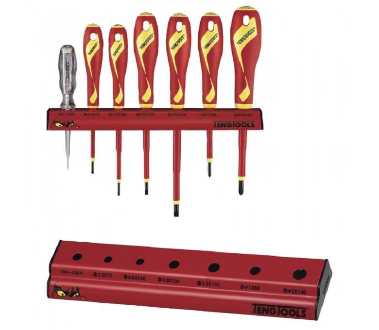 TENG TOOLS ZESTAW 6 WKRĘTAKÓW 1000V WRMDV07N 174520205