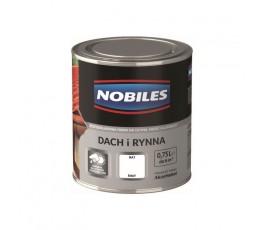 NOBILES FARBA "DACH I RYNNA" 0,75L BIAŁA