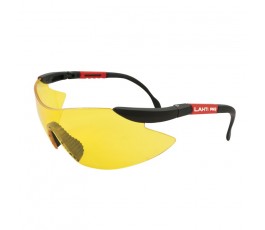 LAHTIPRO OKULARY OCHRONNE ŻÓŁTE Z FILTREM UV F1 46039