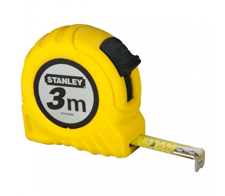 STANLEY MIARA BUDOWLANA 3M/13MM W OBUDOWIE PLASTIKOWEJ 304871