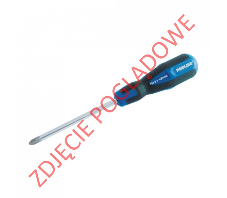 PROLINE WKRĘTAK KRZYŻOWY "SOFT-TOUCH" PH2x250MM CR-V-MO 10093