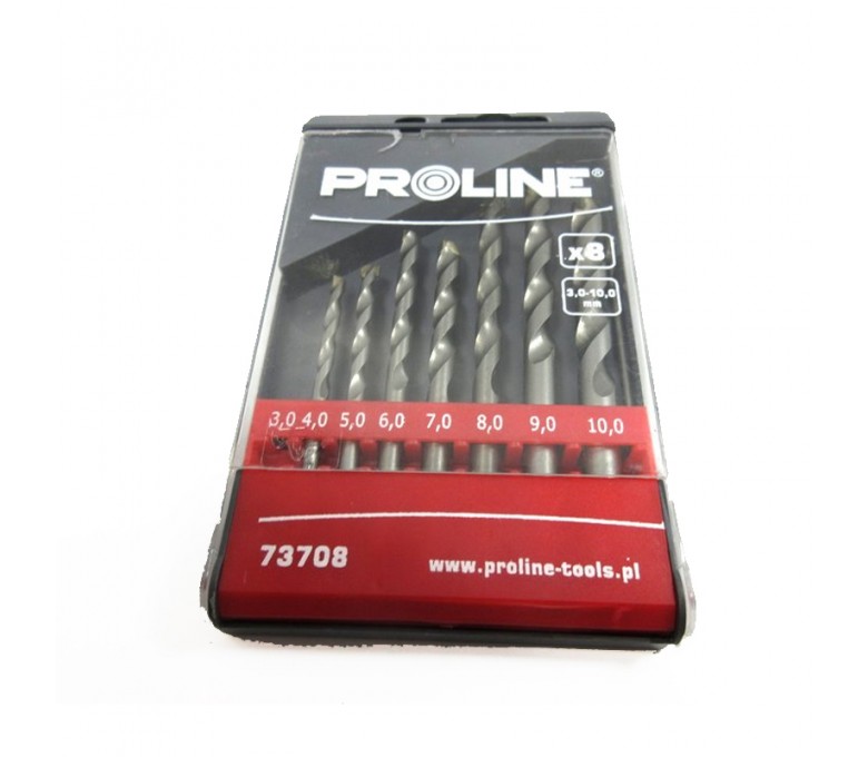 PROLINE ZESTAW 8 WIERTEŁ DO BETONU 3-10MM 73708