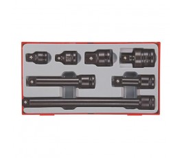 TENG TOOLS ZESTAW 13 NARZĘDZI NASADOWYCH Z CHWYTEM 1/2" 160680104