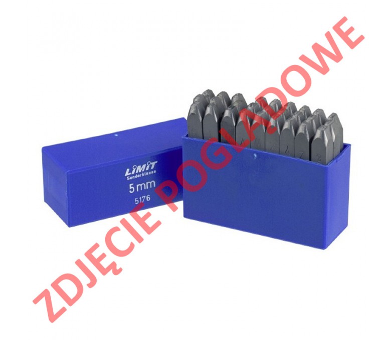 LIMIT ZESTAW 27 STEMPLI ALFABETOWYCH 6x9MM 17350505