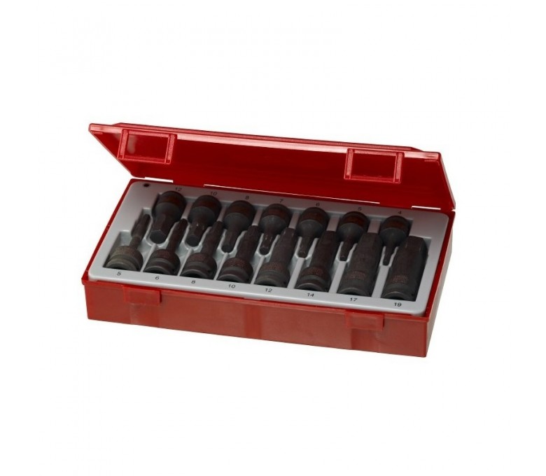 TENG TOOLS ZESTAW 15 NASADEK MASZYNOWYCH 151410107