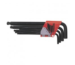 TENG TOOLS ZESTAW 9 KLUCZY TRZPIENIOWYCH 6-KĄTNYCH 1.5-10MM CRV 112260104