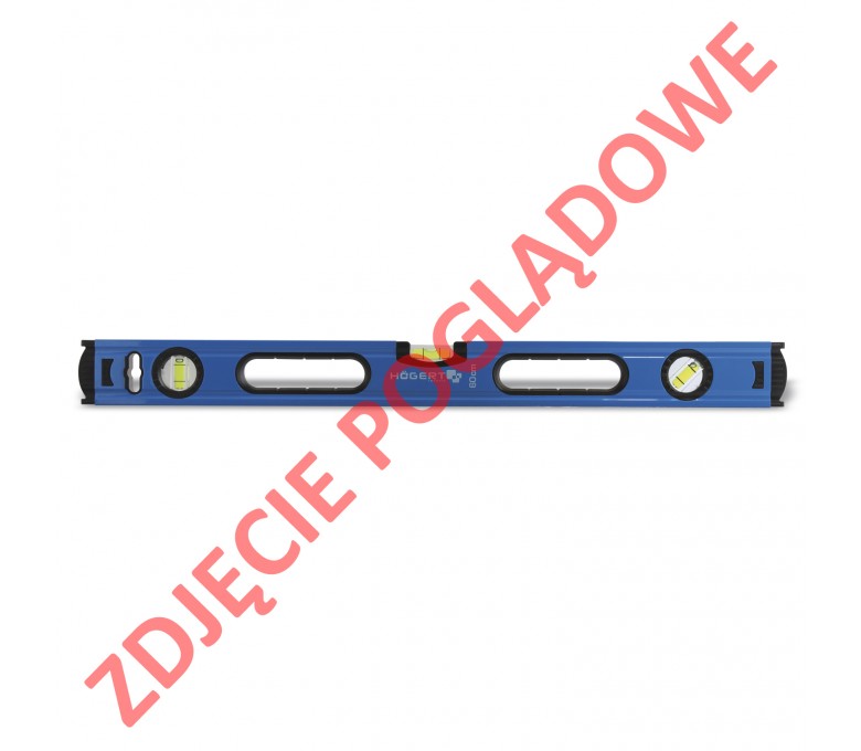 HOGERT POZIOMICA ALUMINOWA 80CM 3-LIBELKOWA HT4M009