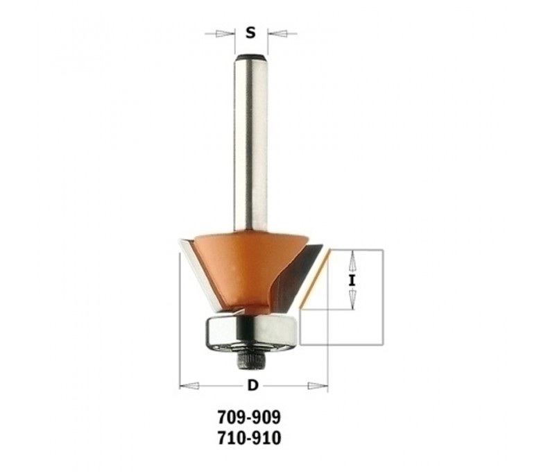 CMT FREZ TRZPIENIOWY HM A=45 D=27 I=5.5 S=6 710.260.11