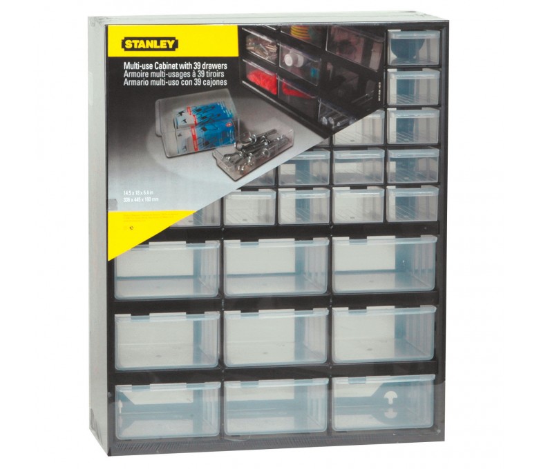 STANLEY ORGANIZER STOJĄCY Z 39 SZUFLADAMI 939811