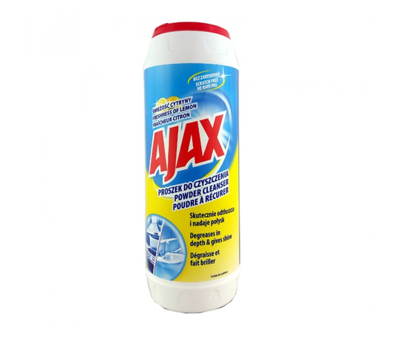 AJAX PROSZEK DO SZOROWANIA I CZYSZCZENIA CYTRYNOWY 450G C01020000019