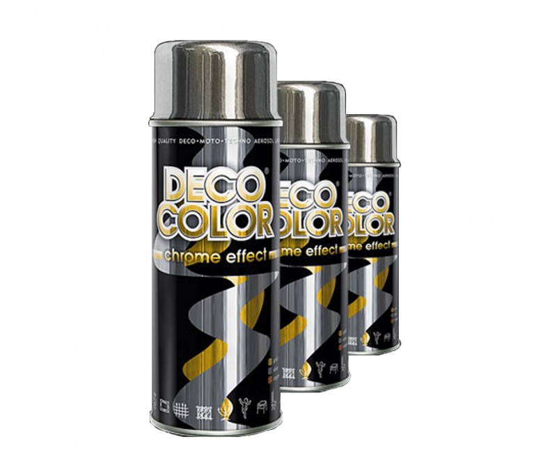 DECO COLOR LAKIER CHROME EFFECT ZŁOTY 400ML 12250 [#d7af69]