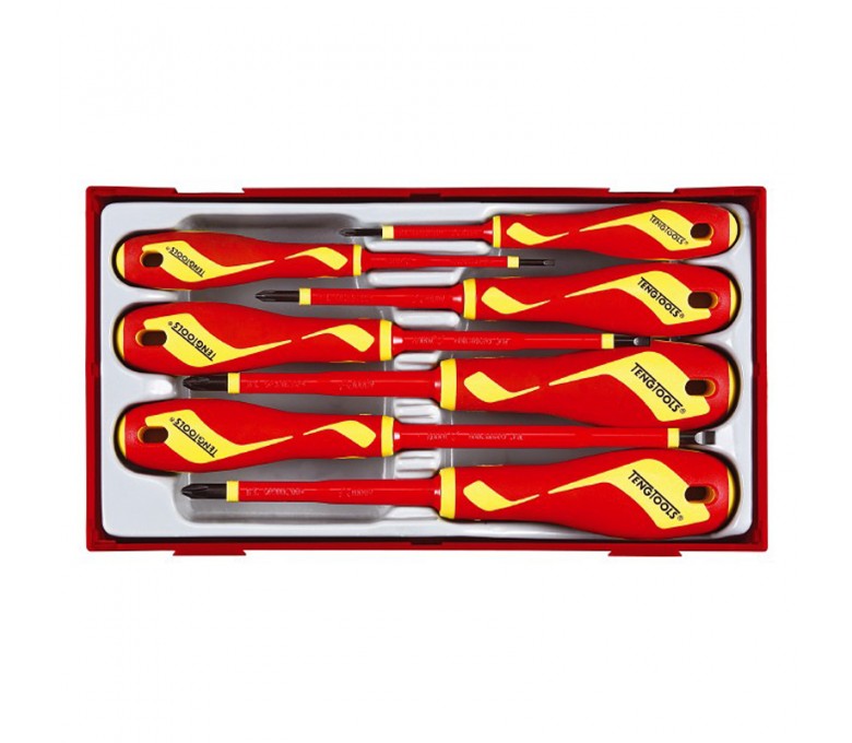 TENG TOOLS ZESTAW 7 WKRĘTAKÓW 1000V TTV907N 178710109