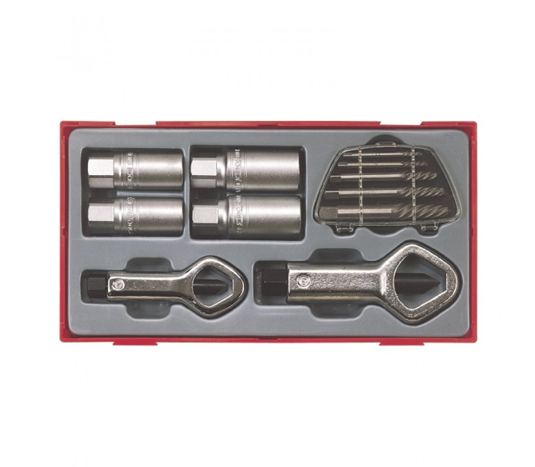 TENG TOOLS ZESTAW 11 ELEMENTÓW DO DEMONTAŻU ŚRUB 69340107