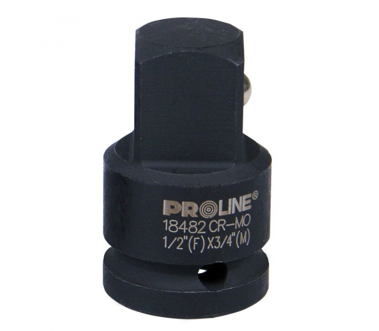 PROLINE ADAPTER UDAROWY Z TRZPIENIEM 1/2' I GNIAZDEM 3/4' CRMO ZR18484