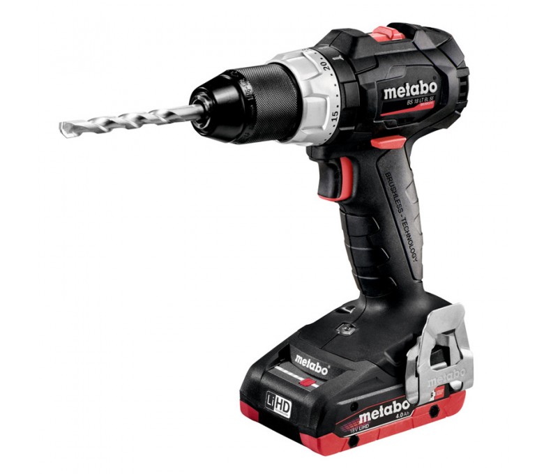 METABO AKUMULATOROWA WKRĘTARKA BS 18 LT BL SE 18V + 2 AKUMULATORY LIHD + ŁADOWARKA + WALIZKA 602367800