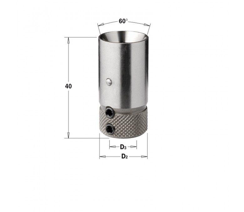 CMT SZYBKOZŁĄCZKA D3=10 D2=20 L=40 RH+LH 360.301.00