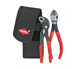 KNIPEX ZESTAW SZCZYPIEC I OBCĘG DO RUR W ETUI 002072V02