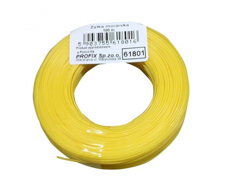 PROFIX ŻYŁKA MURARSKA NYLONOWA 100Mx1MM 61801