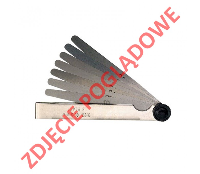 LIMIT SZCZELINOMIERZ 20-PŁYTKOWY 0.05-1MM DŁ. 100MM 25953407