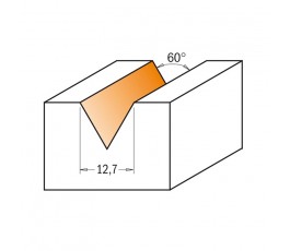 CMT FREZ HM D=12.7 I=10 A=60ST S=8 L=50.8 958.003.11