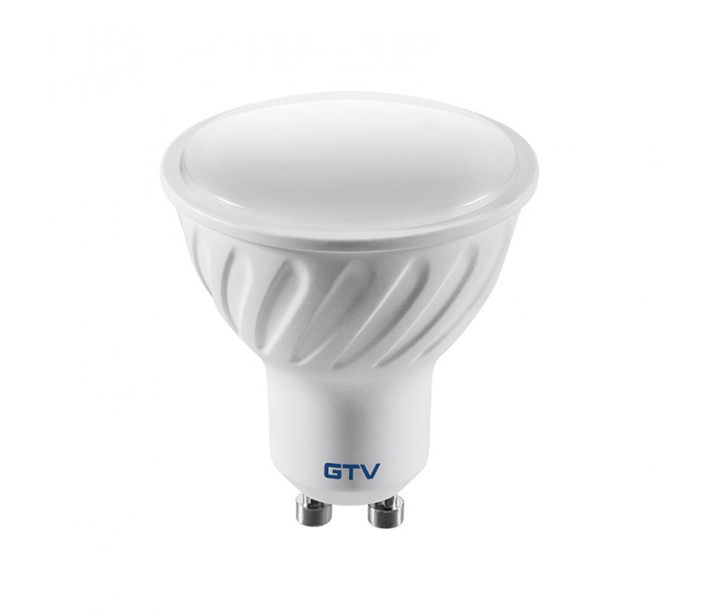 GTV ŻARÓWKA LED SMD 2835 NEUTRALNA BIAŁA 4000K GU10 7.5W 570LM LD-PC7510-40