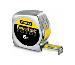 STANLEY MIARA 5Mx25MM POWERLOCK Z OBUDOWĄ Z TWORZYWA 331951