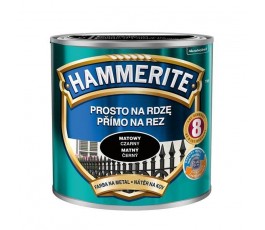 HAMMERITE FARBA PROSTO NA RDZĘ MATOWA CZARNA 0.7L U240301A070