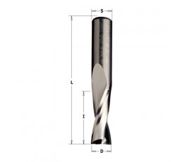 CMT FREZ SPIRALNY D=5 I=17 L=60 S=8 Z=2 WYKAŃCZAJĄCY - WIÓR W GÓRĘ 191.850.11