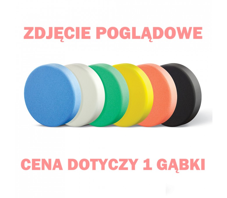 BOLL GĄBKA DO POLEROWANIA 150MM M14 MIĘKKA CZARNA 0030094