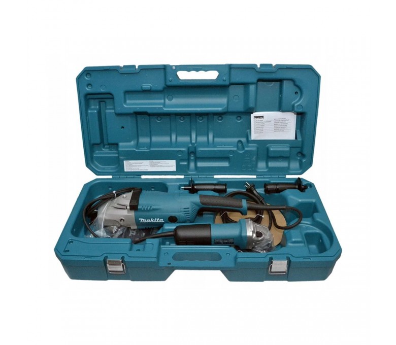 MAKITA ZESTAW SZLIFIEREK KĄTOWYCH DK0053G: GA 9020 + 9558 M-DK0053G