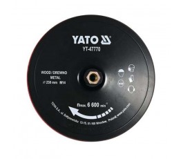 YATO TARCZA Z RZEPEM 230MM M14 + AKCESORIA YT-47770