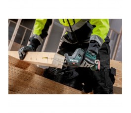 METABO AKUMULATOROWA PIŁA SZABLASTA POWERMAXX SSE 12 BL 12V + 2 AKUMULATORY 2AH LI-ION + ŁADOWARKA SC 30 + METABOX 145 602322500