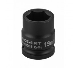 HOGERT NASADKA 6-KĄTNA UDAROWA KRÓTKA 19MM 1/2' CRMO HT4R069