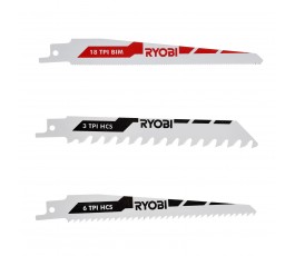 RYOBI ZESTAW 3 BRZESZCZOTÓW SZABLASTYCH RAK3RBWM 5132002813