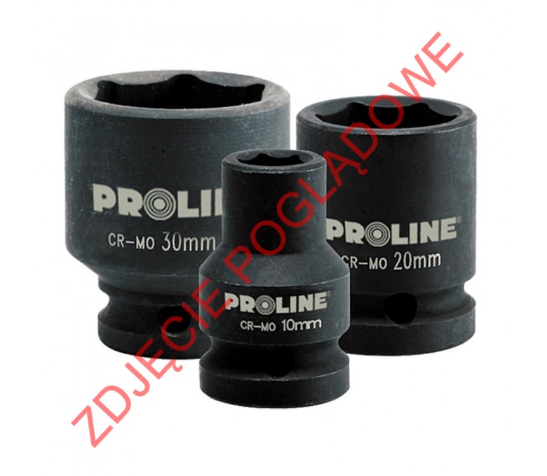 PROLINE NASADKA UDAROWA 6-KĄTNA 22MM CRMO Z CHWYTEM 1/2' ZR18422