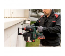 METABO AKUMULATOROWY MŁOT KH 18 LTX BL 28 Q + 2 AKUMULATORY + ŁADOWARKA + METABOX 165L + UCHWYT 601715660