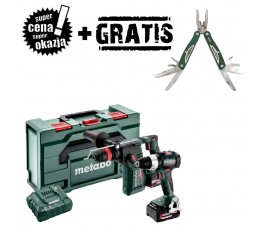 METABO AKUMULATOROWY ZESTAW COMBO SET BS 18 LT BL + KH 18 LTX BL 24 QUICK + AKUMULATORY I AKCESORIA + GRATIS 685219650 prom