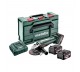 METABO AKUMULATOROWA SZLIFIERKA KĄTOWA W 18 L 9-125 QUICK SET 18V + 3 AKUMULATORY 4AH LI-POWER + ŁADOWARKA ASC 55 + METABOX 165L