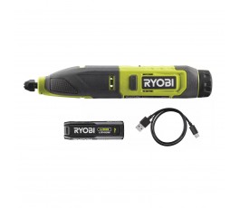 RYOBI AKUMULATOROWE NARZĘDZIE WYSOKOOBROTOWE RPC4-120G 4V + ŁADOWARKA + KABEL USB 5133005640