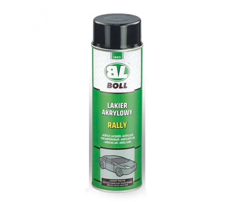 BOLL LAKIER W SPRAYU AKRYLOWY CZARNY POŁYSK 500ML 001012