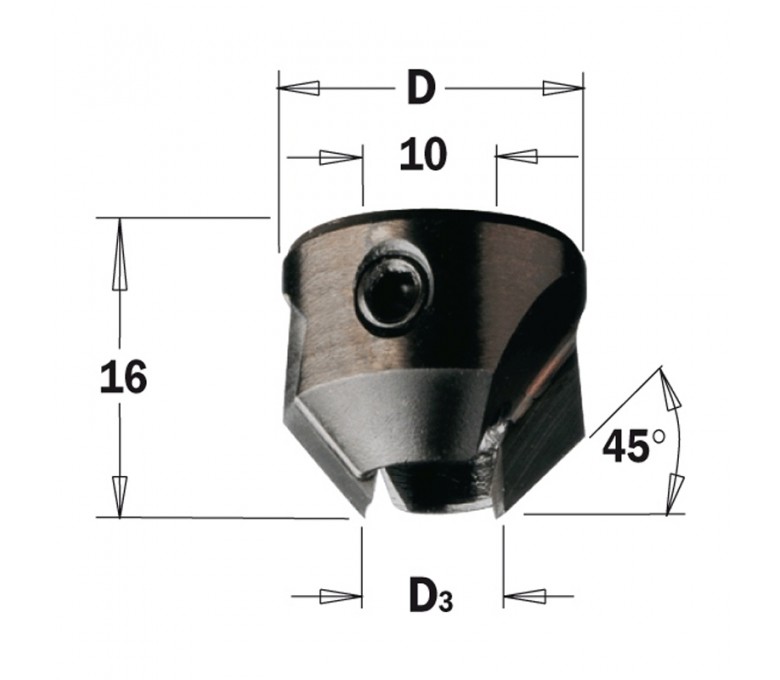 CMT GZYMKA HW D3=11-12, D=22 RH 315.220.11